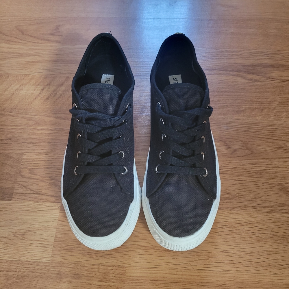 Steve Madden Platform Sneakers size Women's 7.5 Black